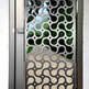 Laser Cut Artistic Circular Design Wrought Iron Pool Gate | Custom Fabrication Metal Garden Gate | Made in Canada – Model # 828
