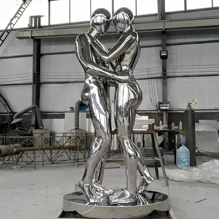 Custom Made Stainless Steel Figurative Metal Sculpture Model # MSC1319
