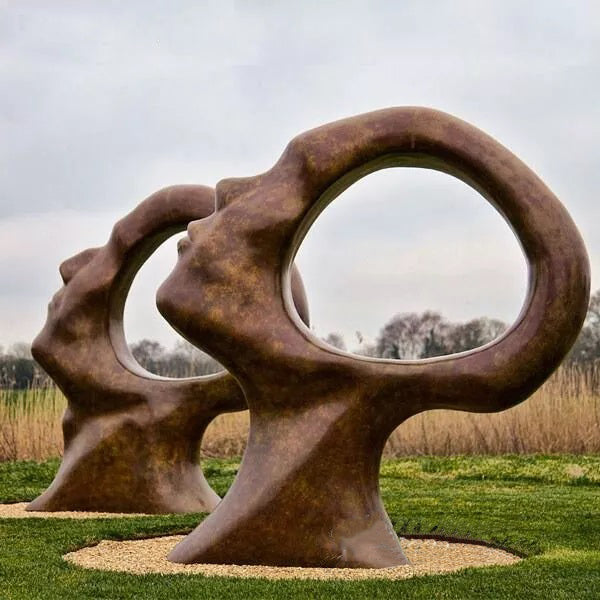 Abstract Modern Bronze Sculpture for Outdoor Garden Sea Side Decor Model # MSC1305