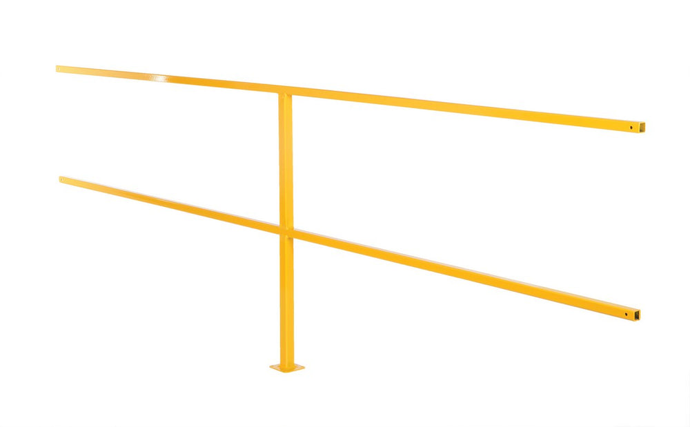 TAIMCO Square Safety Steel Rigid Guard Rail - Connection Section  - Made in Canada - Model # P891
