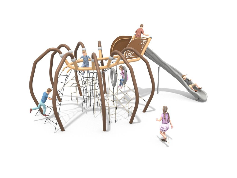 The Charlotte Web Spider Multi outdoor playground | Model #  PG4368