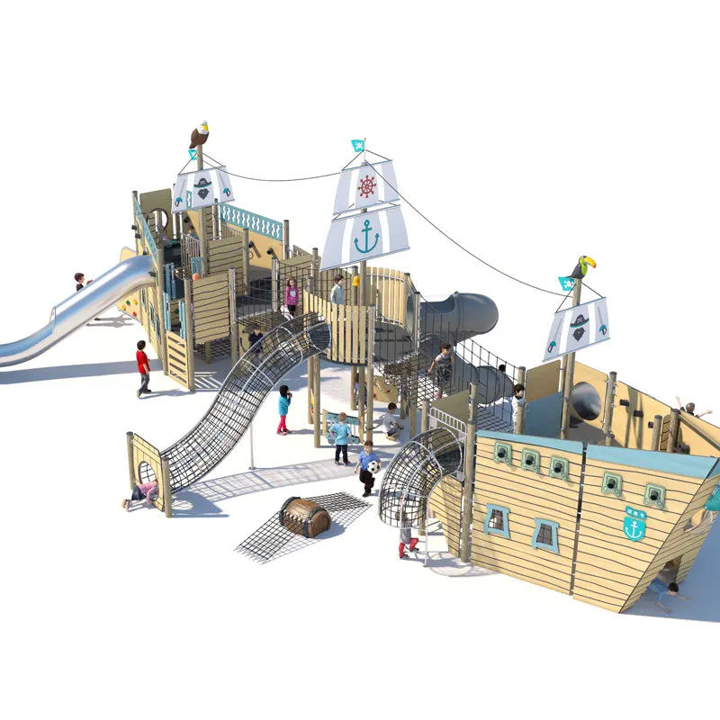 Piret's Henry Morgan Pirate Playground and Slides | Model # PG43373