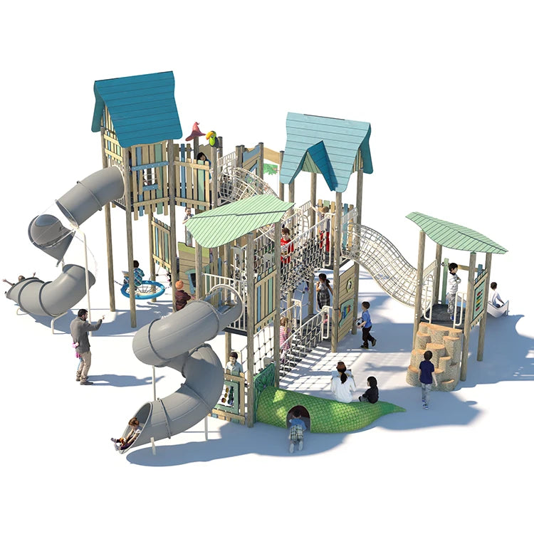 Beach House Playground and Slides | Model # PG43374