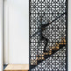 Gorgeous Laser Cut Design Metal Privacy Panel | Classic Metal Art Accent Modular Partition Screen | Made in Canada – Model # PP594