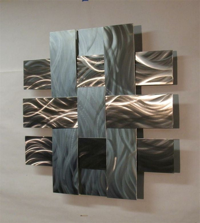 Contemporary Stainless Steel Wall Art Sculpture - European Style Anti Corrosion | Made in Canada - Model # WD902