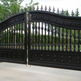Luxurious and Stylish Solid Metal Driveway Gate | Custom Fabrication Heavy Duty Metal Gate | Made in Canada– Model # 195