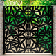 3D Laser Cut Decorative Leaf Pattern Metal Back Yard Gate| Gorgeous Fabricated Metal Yard Side Gate | Made in Canada – Model # 290